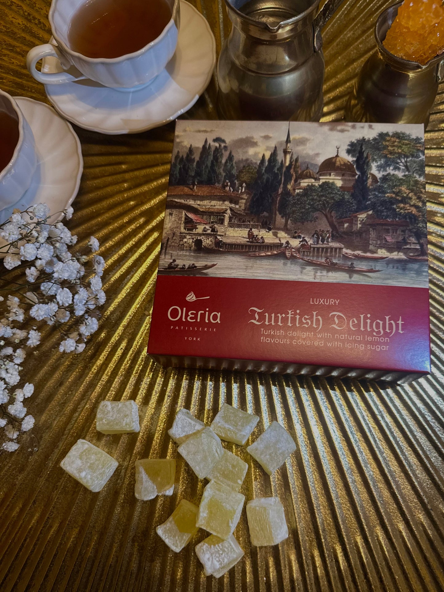 Luxurious Turkish Delight - Lemon - 500g