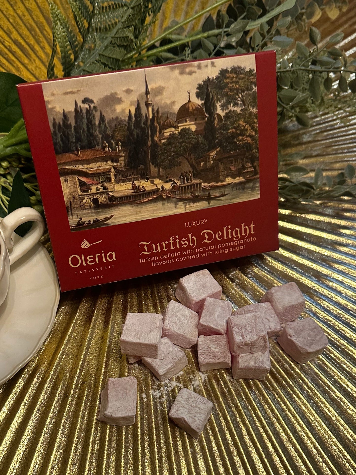 Luxurious Turkish Delight - Pomegranate - 250g