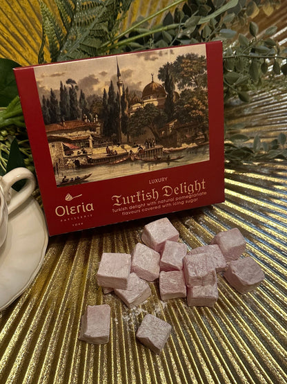 Luxurious Turkish Delight - Pomegranate - 250g