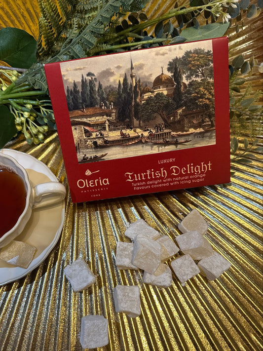 Luxurious Turkish Delight - Orange - 250g